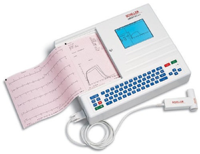 MM-169,Schiller Cadiovit AT-2 plus sa Spirometrom 12. Kanala